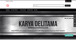 Desktop Screenshot of karyadelitama.com