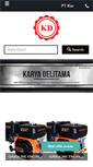 Mobile Screenshot of karyadelitama.com
